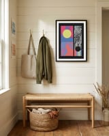 Yin Yang Sun Moon framed in a relaxed room thumbnail