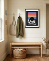 Impossible Sunset framed in a relaxed room thumbnail
