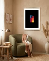 Paradox 1 | Abstract minimalism framed in a tender room thumbnail