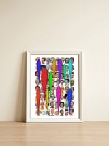 Graffiti Digital 2022 631 — framed, leaning against the wall thumbnail