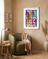 Graffiti Digital 2022 631 framed in a tender room thumbnail