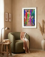 Graffiti Digital 2022 632 framed in a tender room thumbnail