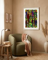 Graffiti Digital 2022 638 framed in a tender room thumbnail