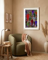 Graffiti Digital 2022 639 framed in a tender room thumbnail