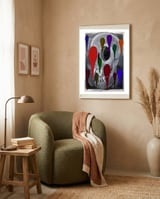 Graffiti Digital 2022 641 framed in a tender room thumbnail
