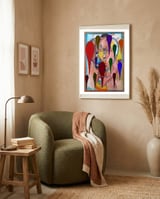 Graffiti Digital 2022 644 framed in a tender room thumbnail