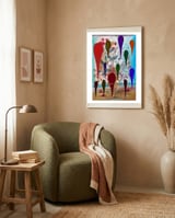 Graffiti Digital 2022 651 framed in a tender room thumbnail
