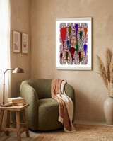 Graffiti Digital 2022 653 framed in a tender room thumbnail
