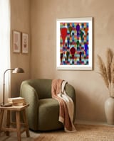 Graffiti Digital 2022 669 framed in a tender room thumbnail