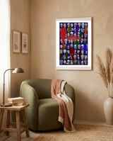 Graffiti Digital 2022 671 framed in a tender room thumbnail