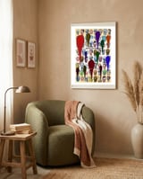 Graffiti Digital 2022 672 framed in a tender room thumbnail