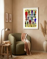 Graffiti Digital 2022 673 framed in a tender room thumbnail