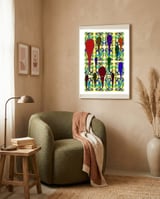 Graffiti Digital 2022 675 framed in a tender room thumbnail