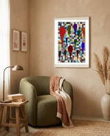 Graffiti Digital 2022 680 framed in a tender room thumbnail