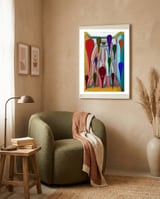 Graffiti Digital 2022 681 framed in a tender room thumbnail