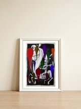 Graffiti Digital 2022 682 — framed, leaning against the wall thumbnail
