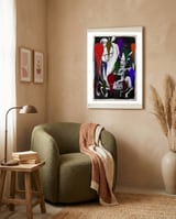 Graffiti Digital 2022 682 framed in a tender room thumbnail