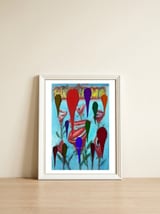 Graffiti Digital 2022 686 — framed, leaning against the wall thumbnail