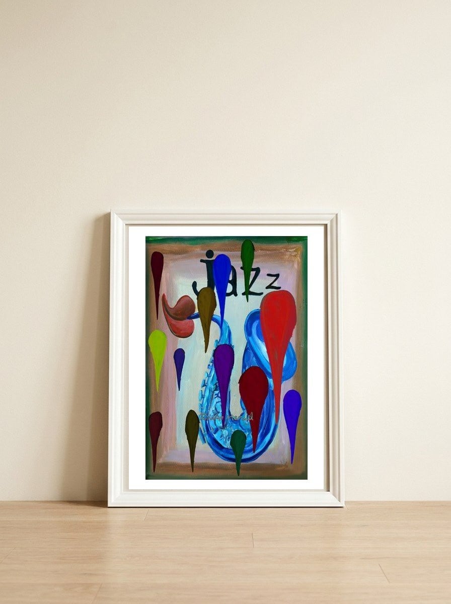 Graffiti Digital 2022 693 — framed, leaning against the wall