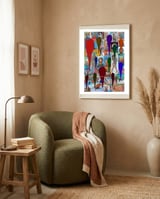 Graffiti Digital 2022 694 framed in a tender room thumbnail
