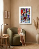 Graffiti Digital 2022 696 framed in a tender room thumbnail