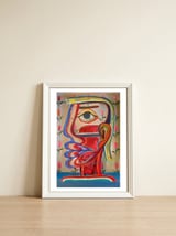 Graffiti Digital 2022 716 — framed, leaning against the wall thumbnail