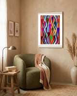 Graffiti Digital 2022 736 framed in a tender room thumbnail