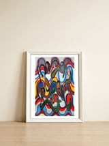 Graffiti Digital 2022 756 — framed, leaning against the wall thumbnail