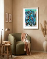 Graffiti Digital 2022 764 framed in a tender room thumbnail
