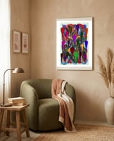 Graffiti Digital 2022 768 framed in a tender room thumbnail