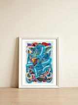 Graffiti Digital 2022 774 — framed, leaning against the wall thumbnail