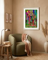 Graffiti Digital 2022 791 framed in a tender room thumbnail