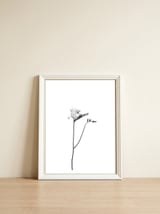 Freesia | bright design — framed, leaning against the wall thumbnail