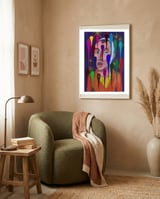 Graffiti Digital 2022 796 framed in a tender room thumbnail