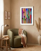 Graffiti Digital 2022 800 framed in a tender room thumbnail