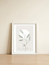 Love your planet — framed, leaning against the wall thumbnail