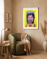 Mick Jagger 7 framed in a tender room thumbnail
