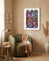 Graffiti Digital 2022 835 framed in a tender room thumbnail