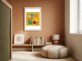 Gardening Dreams Yellow  framed in a gentle room thumbnail