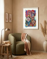 Graffiti Digital 2022 859 framed in a tender room thumbnail