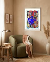 Graffiti Digital 2022 883 framed in a tender room thumbnail