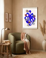 Pulpo Azul framed in a tender room thumbnail