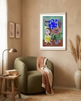 Graffiti Digital 2022 896 framed in a tender room thumbnail