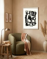Saint With Bird framed in a tender room thumbnail