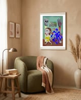 Graffiti Digital 2022 899 framed in a tender room thumbnail