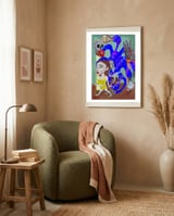 Graffiti Digital 2022 901 framed in a tender room thumbnail