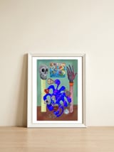 Graffiti Digital 2022 903 — framed, leaning against the wall thumbnail