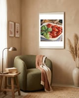 Fresh Tomatoes Italian Cuisine framed in a tender room thumbnail