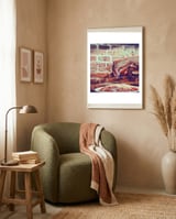 There`s No Such A Thing As Too Much Cheese framed in a tender room thumbnail