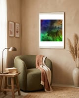 Tye Dye Vibing framed in a tender room thumbnail